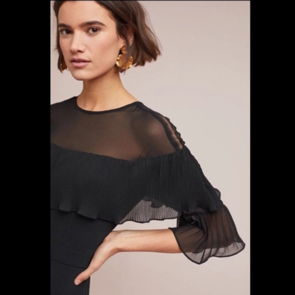 BHLDN Anthropologie Harlyn Danica Jumpsuit Small Tall - Picture 2 of 4